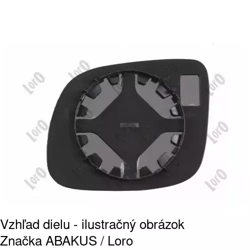 Vonkajšie zrkadlo 1334524E /POLCAR/ - obr. 5