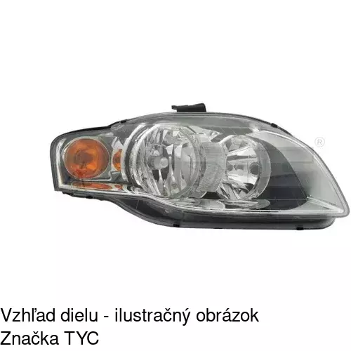 Hlavný reflektor POLCAR 1335090E