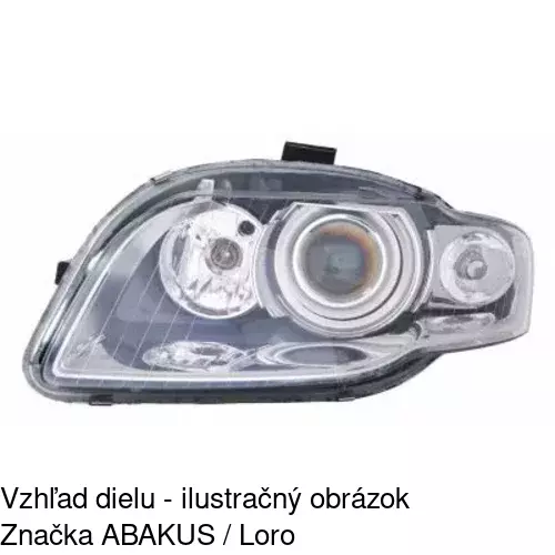 Hlavný reflektor 1335095U /POLCAR/ - obr. 4
