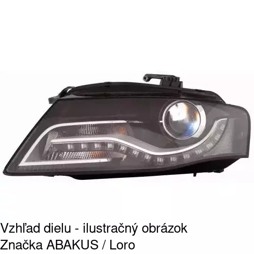 Hlavný reflektor 1337093E /POLCAR/ - obr. 5