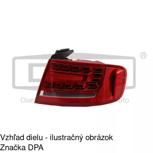 Zadné svetlo 1337889E /POLCAR/ - obr. 2