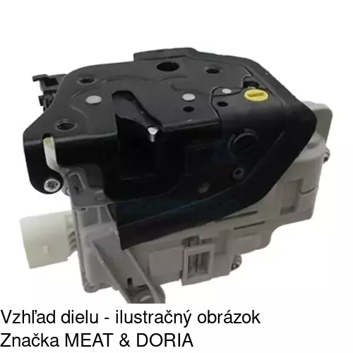 Vnútorná zámka dverí 1337ZC-3 /POLCAR/ - obr. 2