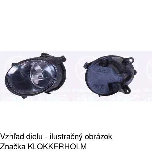 Hmlové svetlo - predné 133829-T /POLCAR/ - obr. 2