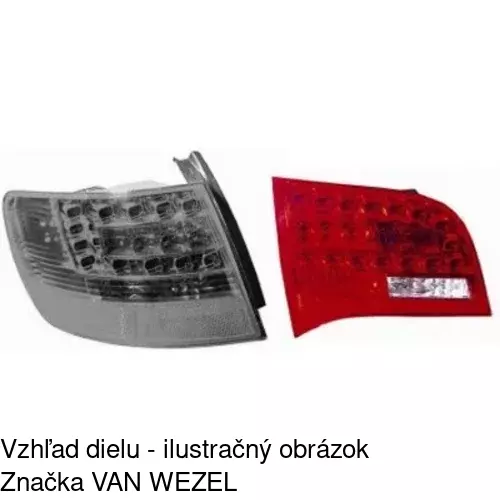 Zadné svetlo 1338875V /POLCAR/ - obr. 3