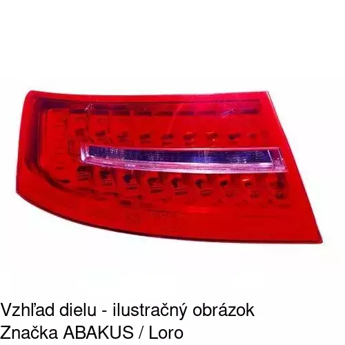 Zadné svetlo 133988-V /POLCAR/ - obr. 2