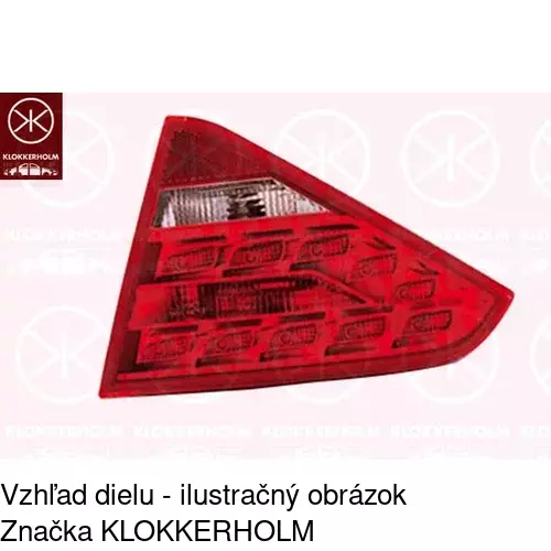 Zadné svetlo POLCAR 1355884U