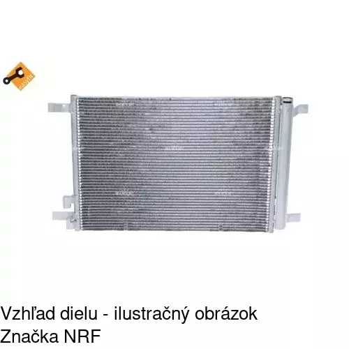 Chladiče klimatizácie 13C1K81X /POLCAR/ - obr. 2