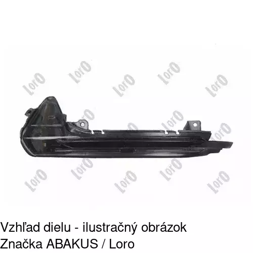 Vonkajšie zrkadlo 13E1516M /POLCAR/ - obr. 1