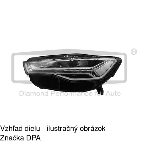 Hlavný reflektor POLCAR 13E209-H