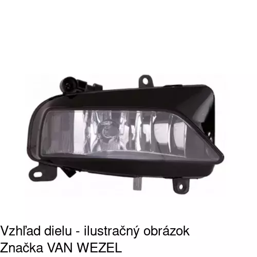 Hmlové svetlo - predné 13S1301E /POLCAR/ - obr. 1