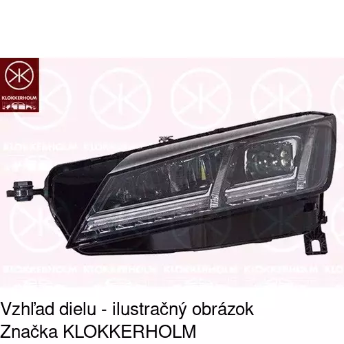 Hlavný reflektor 13S2101U /POLCAR/