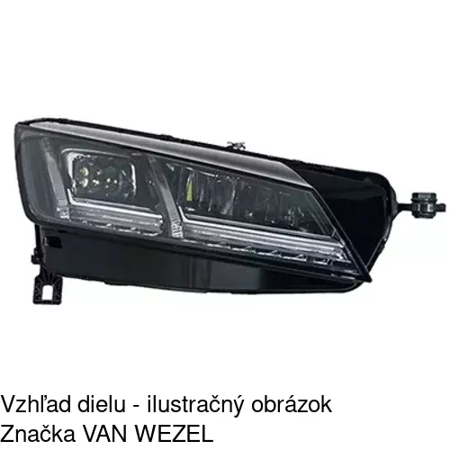 Hlavný reflektor 13S2101U /POLCAR/ - obr. 2