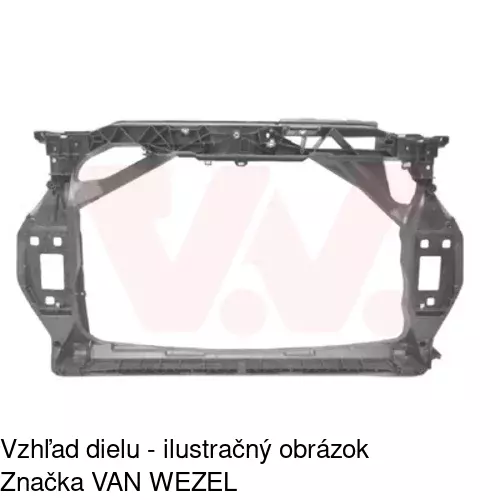 Predné čelo 13X104 /POLCAR/ - obr. 1