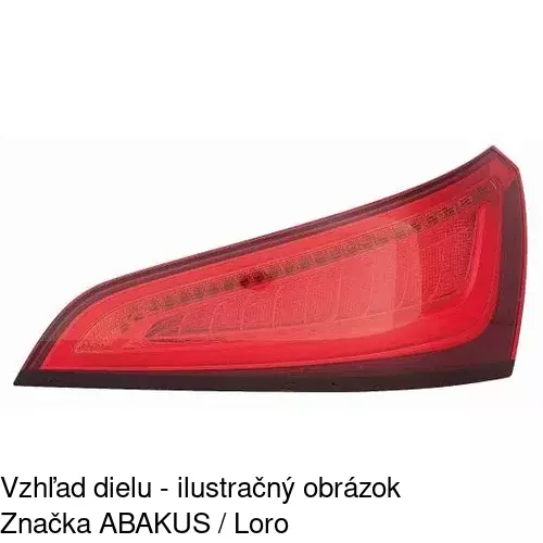 Zadné svetlo 13X288-U /POLCAR/ - obr. 3