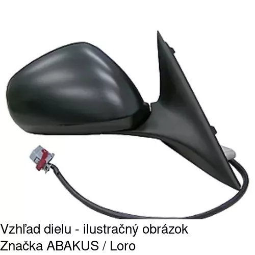 Vonkajšie zrkadlo 1411525M /POLCAR/ - obr. 1