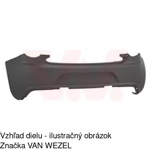 Zadný nárazník 142596 /POLCAR/ - obr. 2