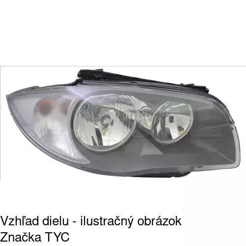 Hlavný reflektor POLCAR 2001105V