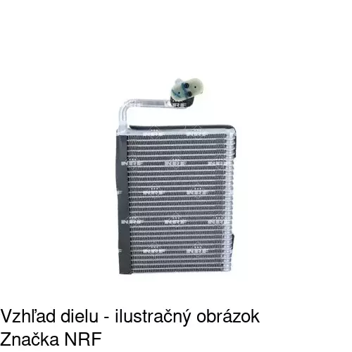 Výparník klimatizácie 2001P81X /POLCAR/ - obr. 1