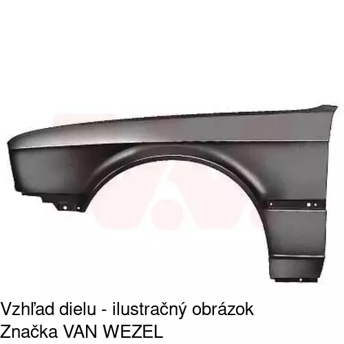Predný blatník 200501 /POLCAR/ - obr. 1