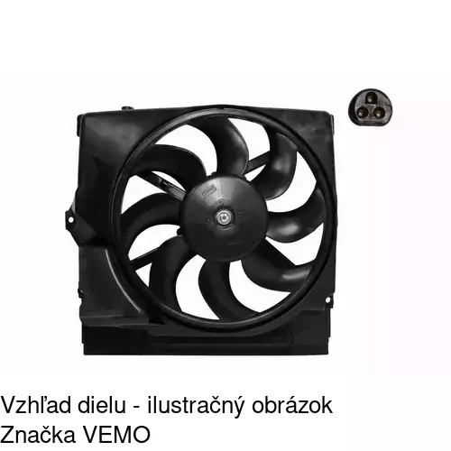 Ventilátory chladičov 200723W1 /POLCAR/ - obr. 1