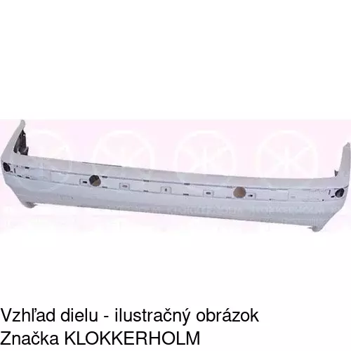 Zadný nárazník POLCAR 200796