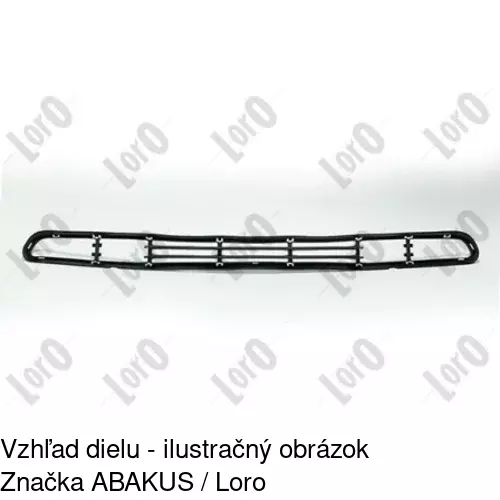 Kryt v nárazníku POLCAR 200827