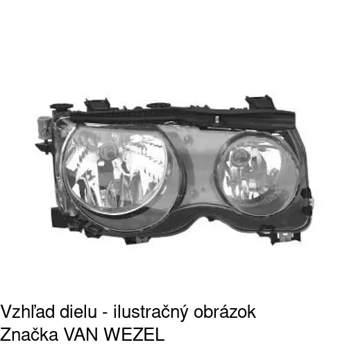Hlavný reflektor 201010-U /POLCAR/ - obr. 3