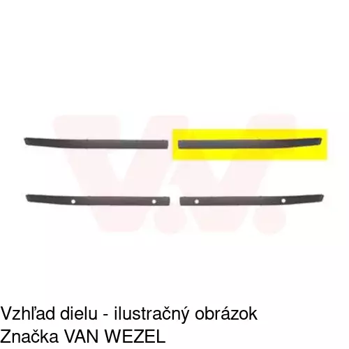 Lišta nárazníka 20160727 /POLCAR/ - obr. 2
