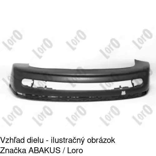 Predný nárazník 2016072J /POLCAR/ - obr. 1