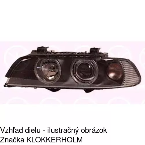 Hlavný reflektor 2016095H /POLCAR/