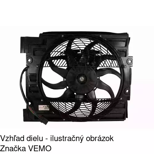 Ventilátory chladičov 201623W1 /POLCAR/ - obr. 1