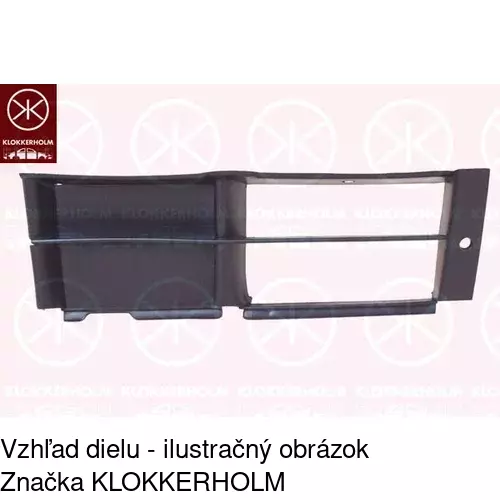Kryt v nárazníku POLCAR 201627-1