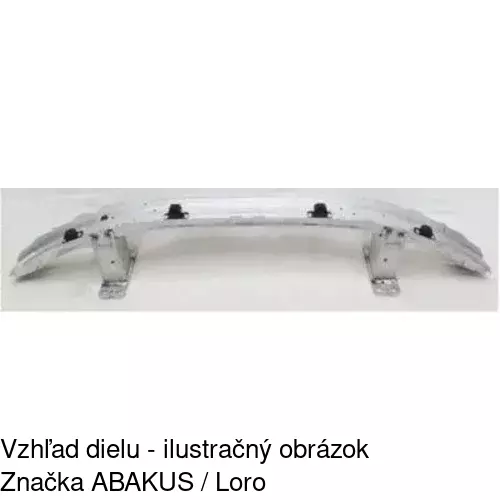 Výstuha nárazníka 20170734 /POLCAR/ - obr. 1