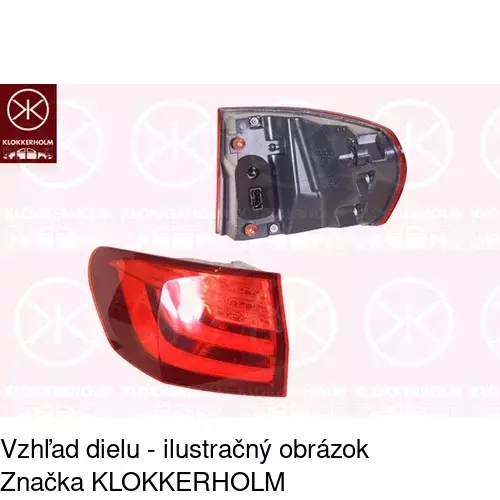 Zadné svetlo POLCAR 2019872V