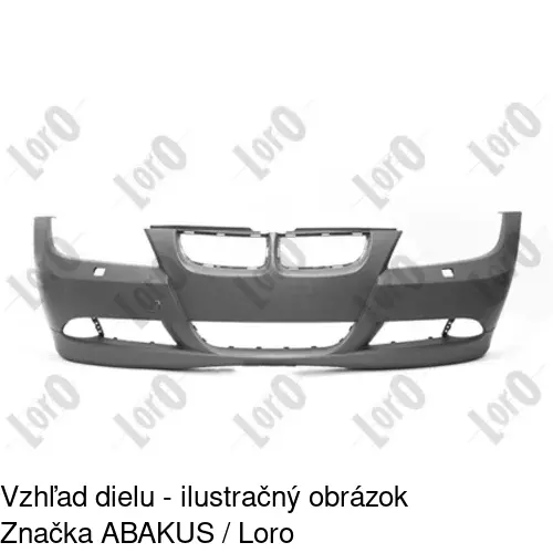 Predný nárazník 2040074J /POLCAR/ - obr. 1