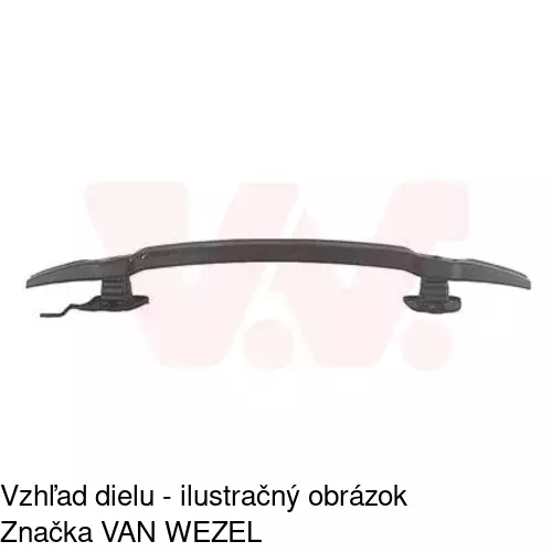 Výstuha nárazníka 20409613 /POLCAR/ - obr. 1