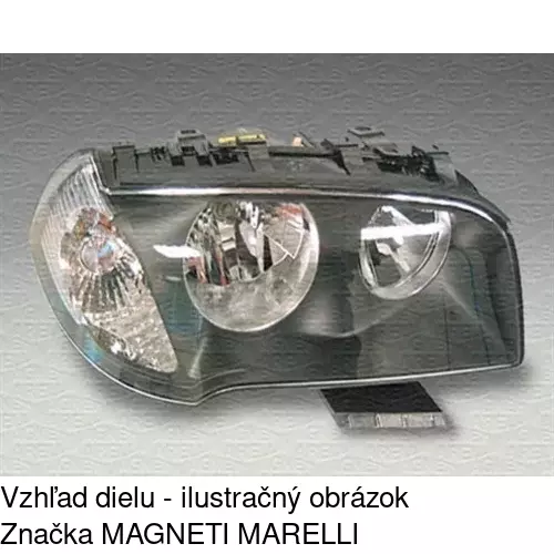 Hlavný reflektor 205509AE /POLCAR/ - obr. 2