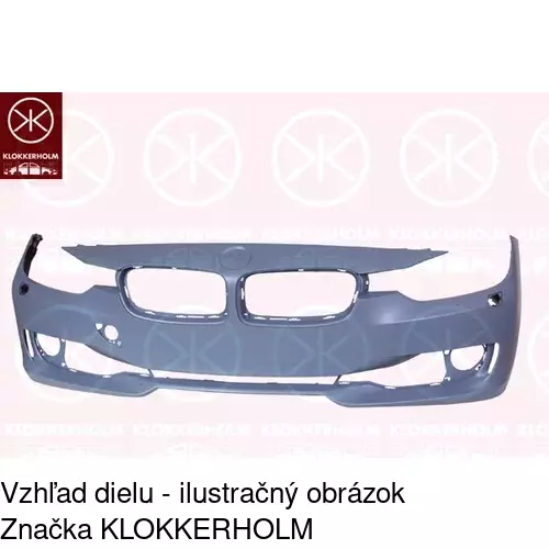 Predný nárazník POLCAR 20D107-1