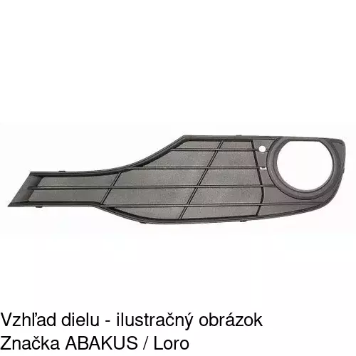 Kryt v nárazníku POLCAR 20D127-5