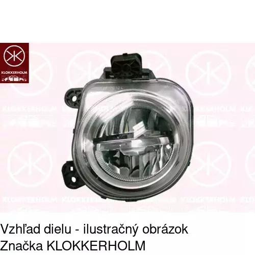 Hmlové svetlo - predné 20X1303Z /POLCAR/ - obr. 1