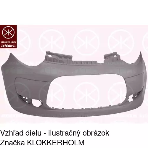 Predný nárazník 2301071J /POLCAR/