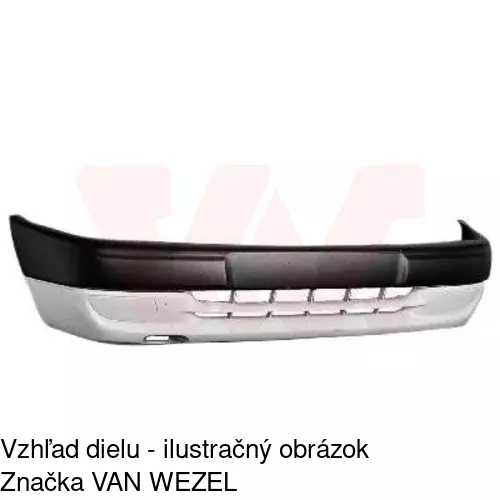 Predný nárazník 230607 /POLCAR/