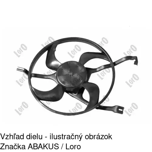 Ventilátory chladičov 231523W1 /POLCAR/ - obr. 2