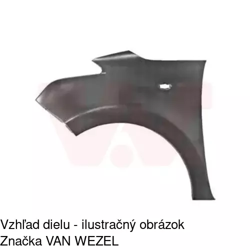 Predný blatník 231701 /POLCAR/ - obr. 1