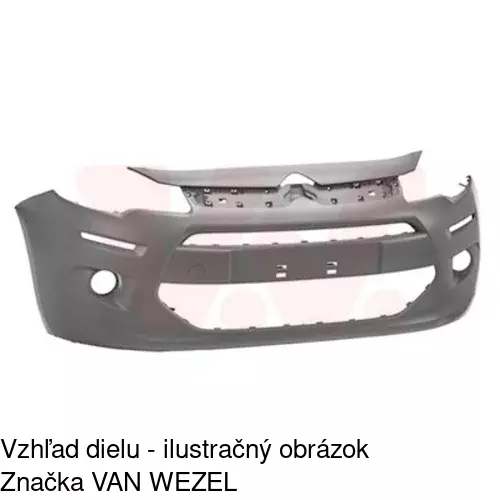 Predný nárazník 23180710 /POLCAR/ - obr. 1