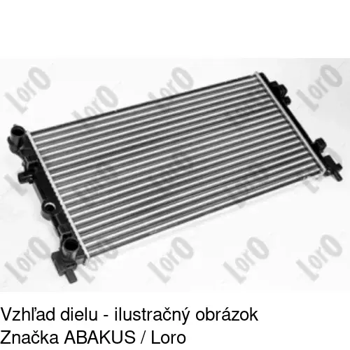 Chladiče vody 232408A8 /POLCAR/ - obr. 1