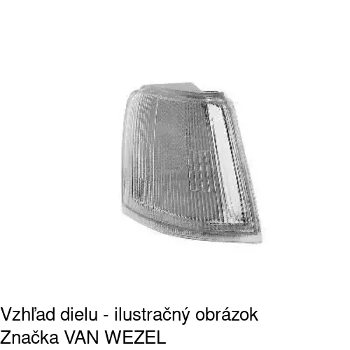 Predná smerovka 2325201E /POLCAR/ - obr. 3