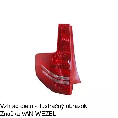 Zadné svetlo 2329871T /POLCAR/ - obr. 3