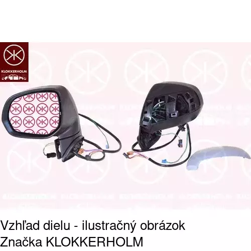 Vonkajšie zrkadlo 2331517M /POLCAR/ - obr. 1