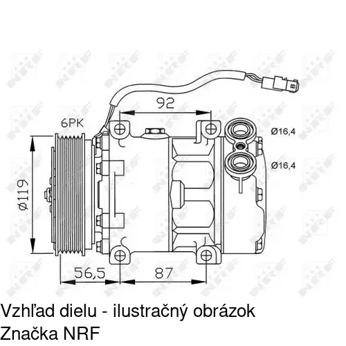 Kompresor AC POLCAR 2350KS2X